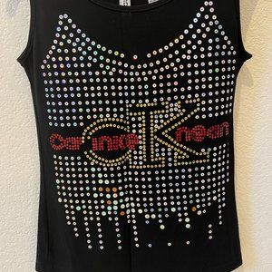 sequin tank top womens